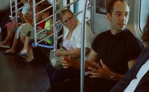 illegalsoma:  she slowly realizes thats a freaking rock star next to her haha 