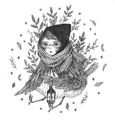 some of the inktober drawings I’ve done so far! I haven’t been using a prompt this year 