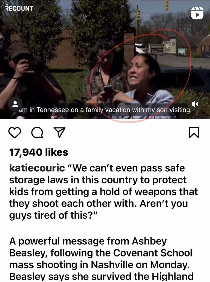49th-state-patriot:COINCIDENCE???An activist was visiting Nashville was on scene