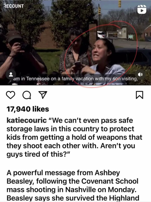 49th-state-patriot:COINCIDENCE???An activist was visiting Nashville was on scene
