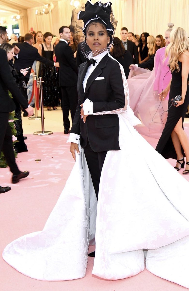 securelyinsecure:   Zazie Beetz at the 2019 Met Gala