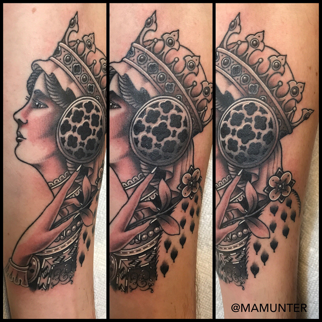 M.A.MUNTER — Queens of clubs on Alex. Thanks Alex....
