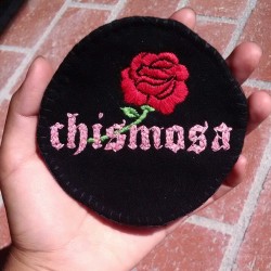 sleepybbybutt:  cat–flag:  where can I get these???   the chismosa patch is currently sold out but the concha patch is still available! http://sleepybbybutt.bigcartel.com/ 