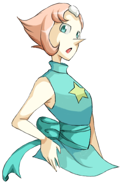a-rose-in-blue:  Drew my gem wife~~ Pearl baby! ♥