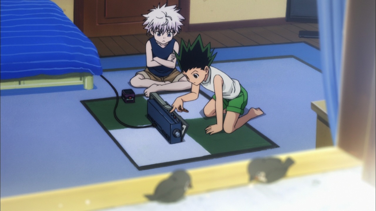 Killua looks at Gon a lot : r/HunterXHunter