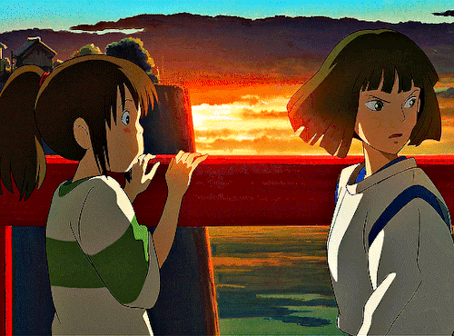 surii:Will we meet again sometime? I’m sure we will. Promise? Promise.SPIRITED AWAY2001, dir. Hayao Miyazaki 