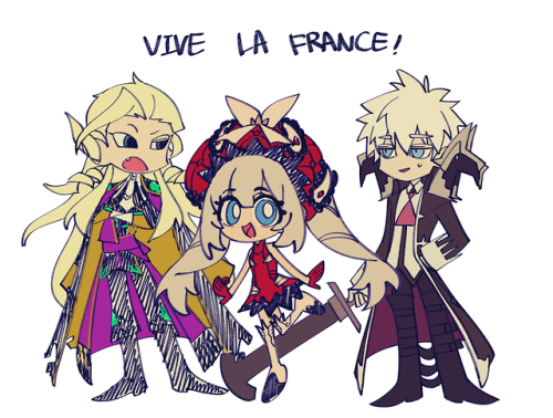 angellyuna: Team~~~~~~France!