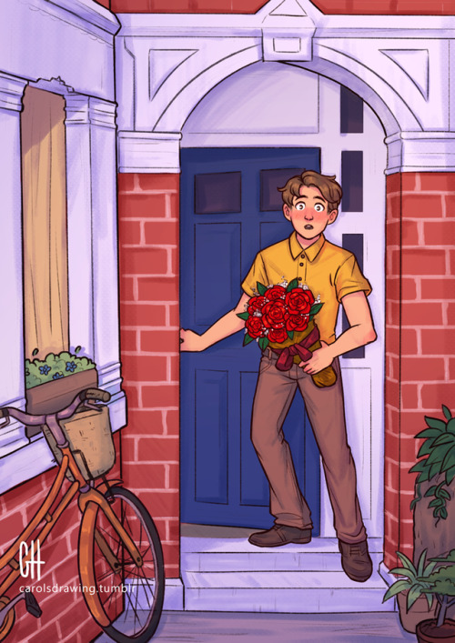 carolsdrawing:First dates are awkward