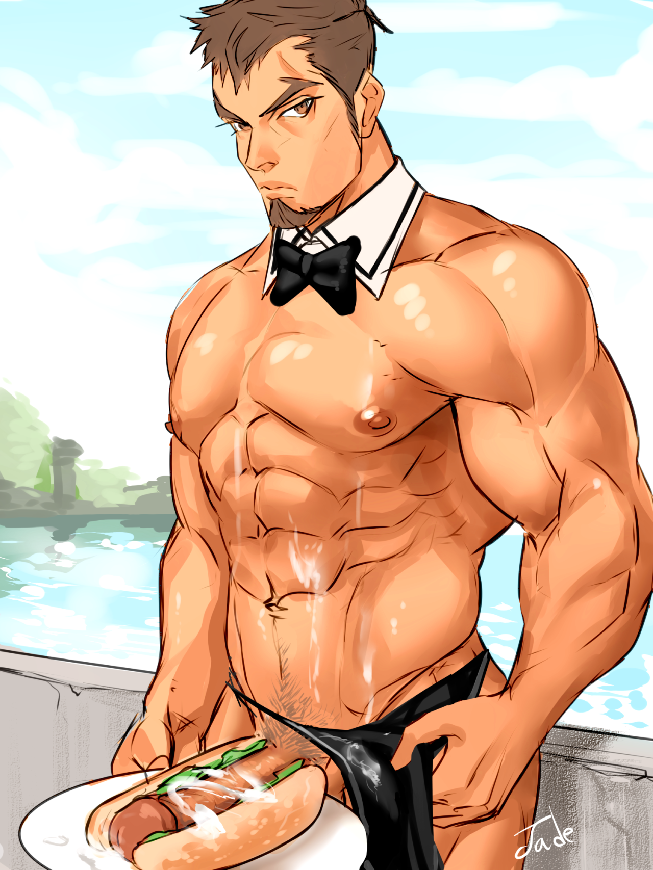 tsumugus-dick:   don't remove the source  Do you like Hotdog?