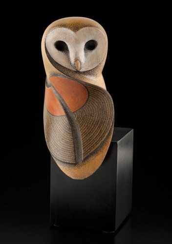 delicatuscii-wasbella102: Barn Owl by Rex Homan, Māori artist