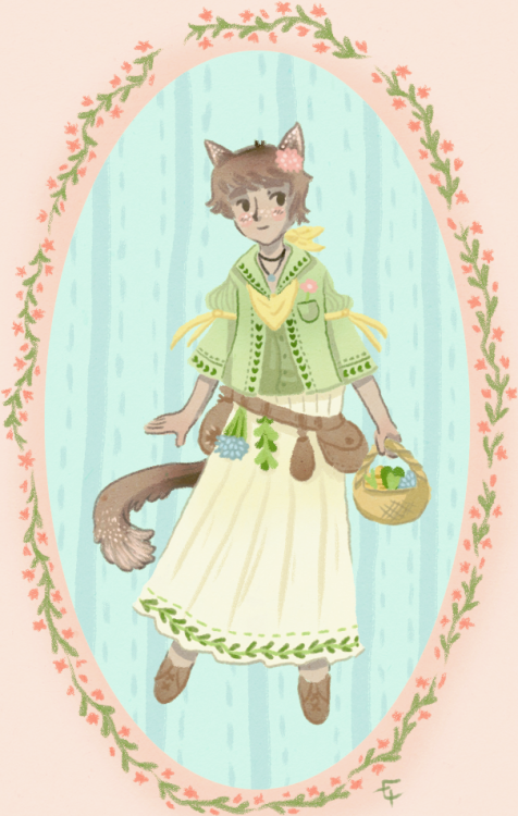 treelet:Bonus! Old Meli art from when I started working on her creatively again. I experimented a lo