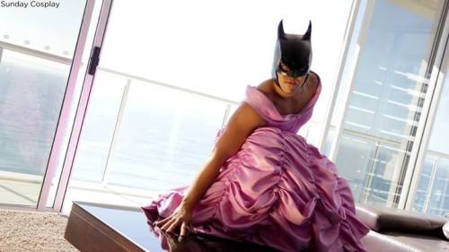 slightlypsychic: john-without-a-holmes: bluedogeyes: Princess Batman Cosplay by Sunday Cosplay 