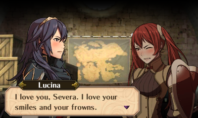 Fire Emblem's Gay Awakening — Lucina x Severa C-S Supports!! (Finally!!)