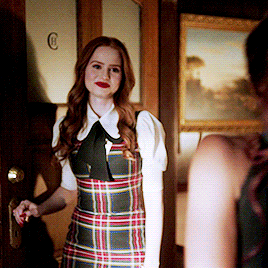 Cheryl Blossom In Plaid Prints
