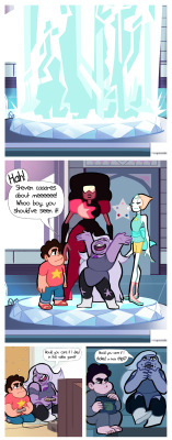 artkat:      Well, this has been a long time coming.They made “Reformed” while I was sill working on this so I just… kept going with it, haha.Steven’t seen some stuff, and he’s just a little kid. I have a lot of feelings about it, okay?(I’m