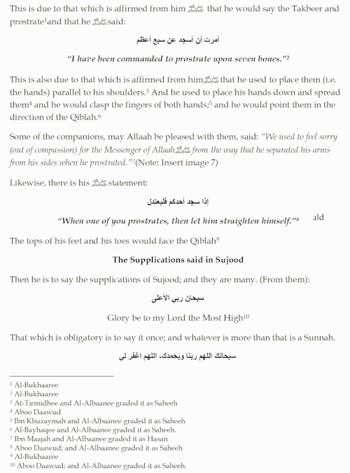 islam2011:  The description of the Prophet’s Prayer from the Pure Sunnah by Shaykh Muhammad Bazmool