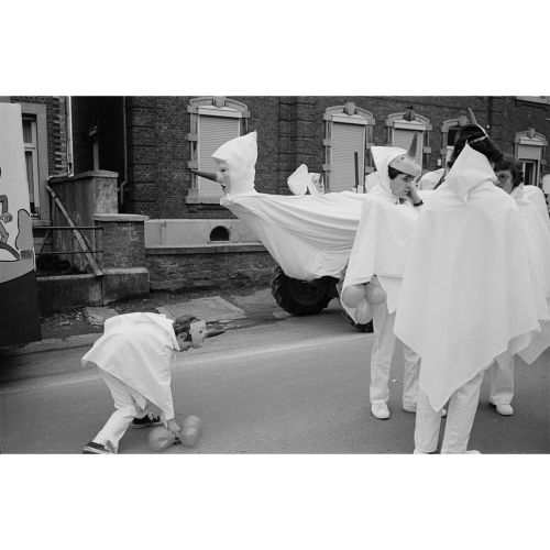 johnvink:BELGIUM. Stavelot. 06/03/1980: “Blanc Moussis” during carnival.The last carnival I photogra