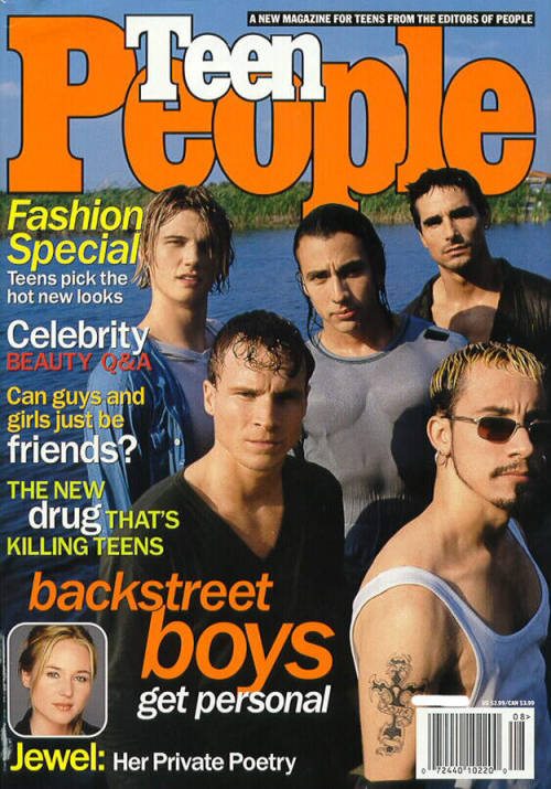 90s-2000sgirl: Backstreet Boys & ‘Nsync on the cover of Teen People