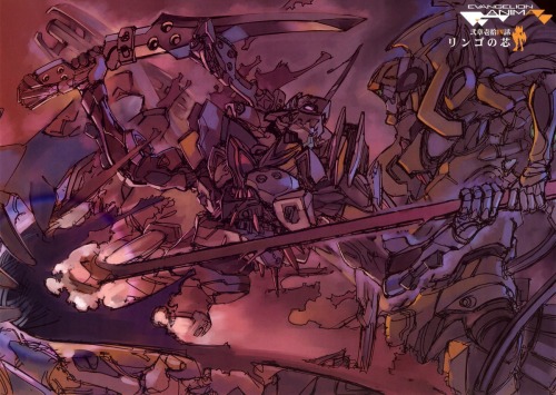 rocketumbl:  Ikuto Yamashita  Evangelion Anima山下いくと  エヴァンゲリオンANIMA