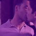 librathefangirl:❤️ 🧡 💛 💚 💙 💜[ID: a series of thirteen gifs of TK Strand and Carlos Reyes kissing, organized in chronological order. each gif tinted in a different color, the colors shifting from first to last in the colors of the rainbow.