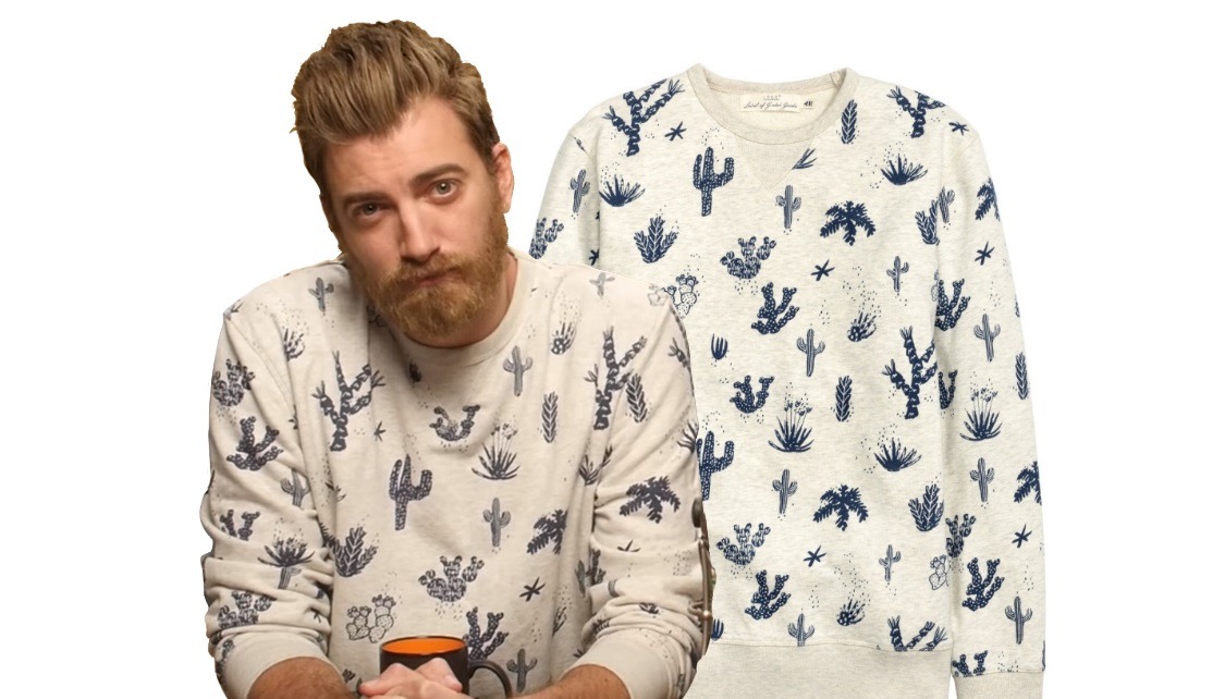 Berg kleding op Bederven schrijven Mythical Fashion — You can grab Rhett's desert cactus sweater over at...