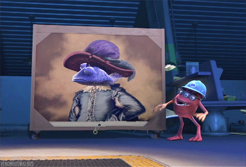 netbug009:  benedictcrumblecookie:  one of the many reasons i love pixar movies is because of their animated bloopers  I love how the bloopers always reveal that the villains are actually pretty nice guys off the set too. xD 