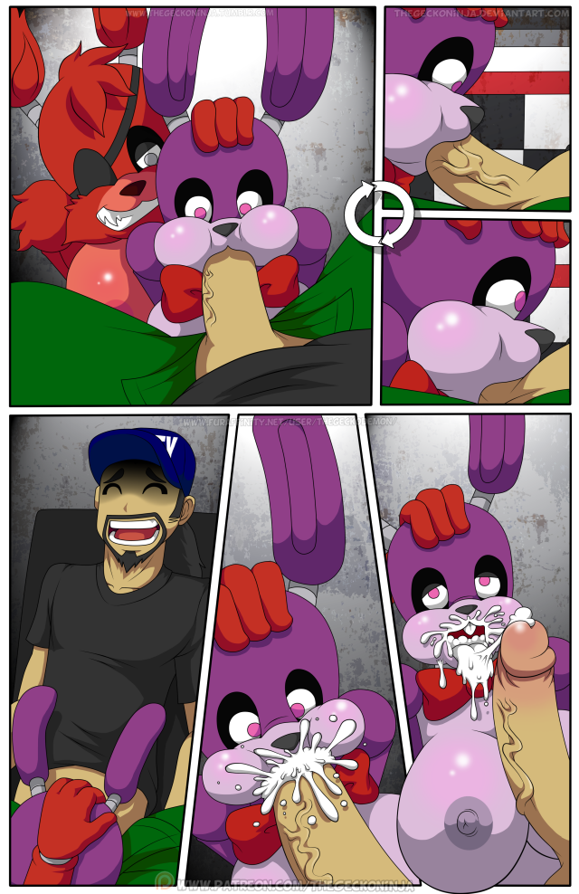anotheroriginalpornblog:  Part 3/3 of the FNAF comic. Check out my blog for Parts