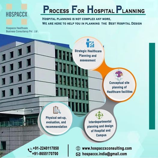 HOSPACCX HEALTHCARE — how to build a new hospital ? hospital planning...