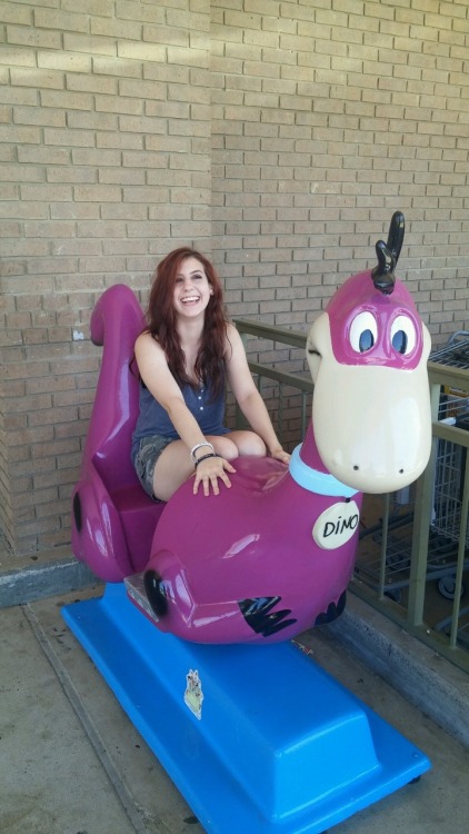 screaming-like-a-banshee:  got over excited seeing this in front of a store 
