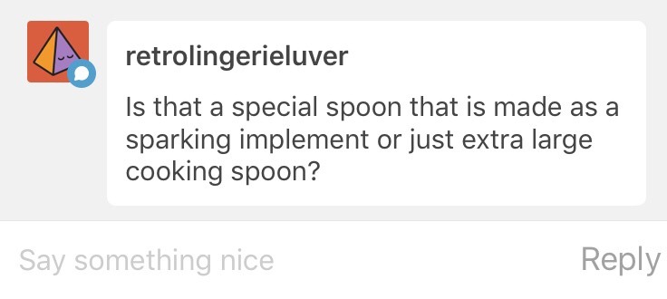 Replying to comments never seems to actually be seen by the original commenter, so
