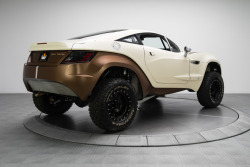 Omg this car talk! 2012 white and tan Rally Fighter. My Dad was watching this car show and they featured this and it looks and performs so well. I don&rsquo;t usually gauk at cars, usually trucks, but this thing is freaking amazing. http://www.rkmotorscha