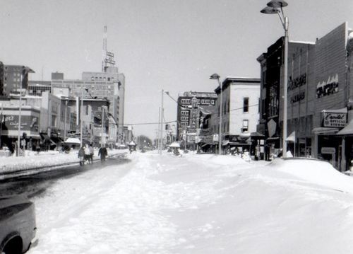 Downtown Lansing post January 1967 blizzard (Gary Boynton pic) ow.ly/JK1W30nulDP