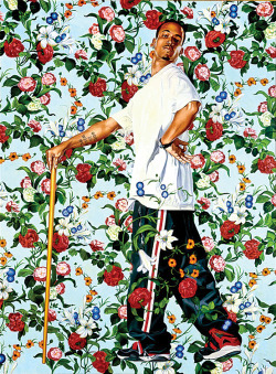 Blantonmuseum:  Kehinde Wiley Le Roi À La Chasse [The King At The Hunt], 2006 Oil
