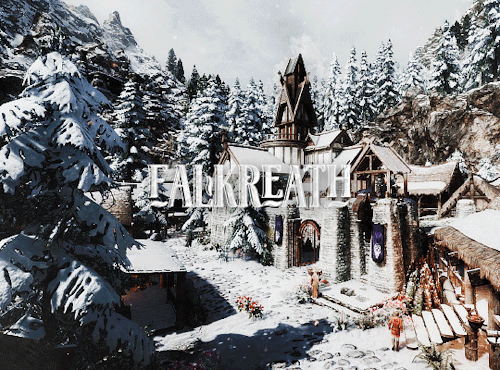 SKYRIM SCENERYWinter In The Nine Holds