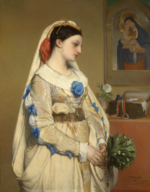 Jan Frans Portaels - A sicilian bride (1861)