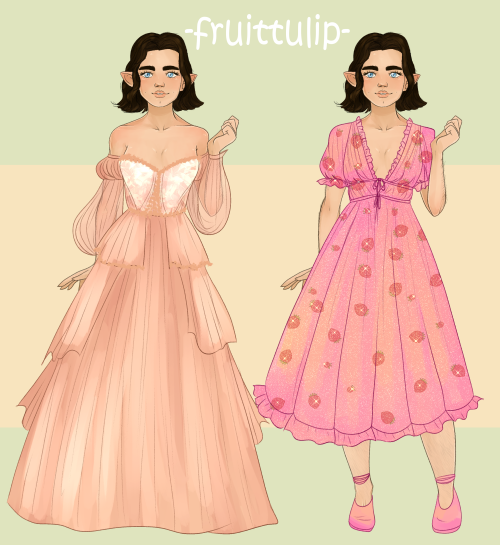 Fioril outfit sheet 2/? - dressesJust Fioril in some cute dresses. The blue one is her Halamshiral d