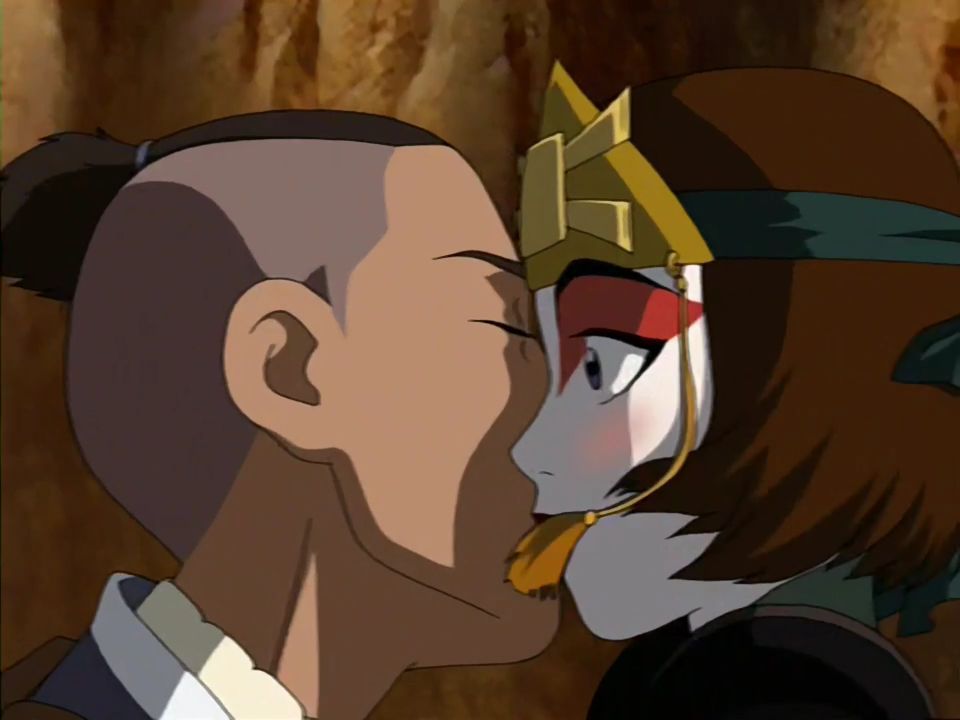 avatar the last airbender kiss avatar the last airbender kiss