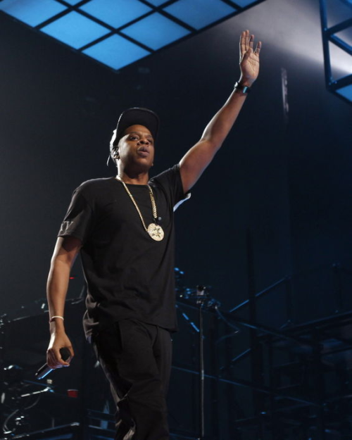 aintnojigga:  Jay Z performing during his Florida stop on the Magna Carta World Tour.
