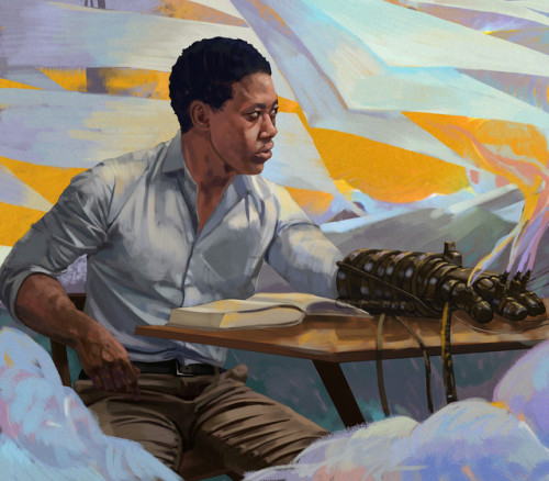 Wizard Of West Orange by Michael WakeleyArtist commentary: “Another pretty weird one. This is based 