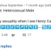 holymatters:The absolutely funniest thing on the internet is these comments from heterosexual men under the “Henry Cavill reads thirst tweets” video 