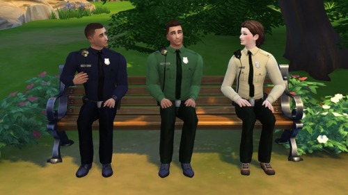 Hello again, This time I bring a gift to your law enforcement-lover simmers here. I made modern day 