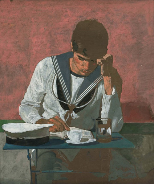 antonio-m:  ‘Sailor Reading’, 1980 by