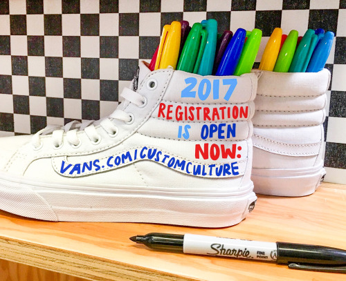 US high school students: #VansCustomCulture registration is now open! For full details & registr