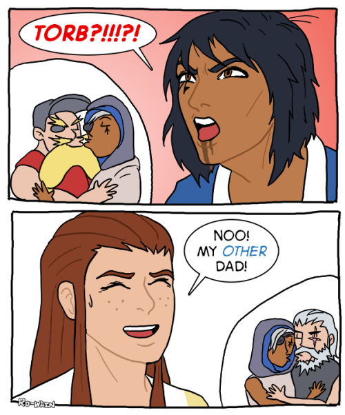 soviettart:ro-wain:  She does have two dads.@lovelygonads