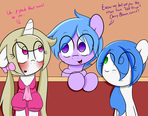 askviewingpleasure:She kinda just stayed like that for a few minutes, but she’s fine.xD Attention fetish? >w>
