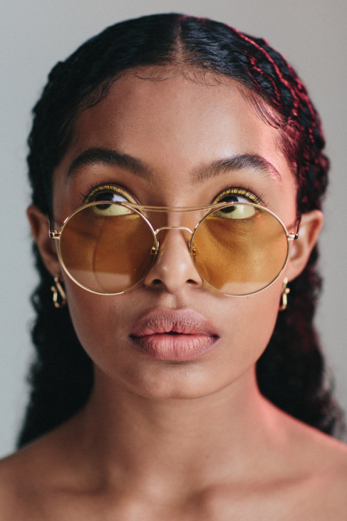 harpersbazaar:Yara Shahidi Wears the Coolest Makeup Looks of the Year The actress and activist goes 