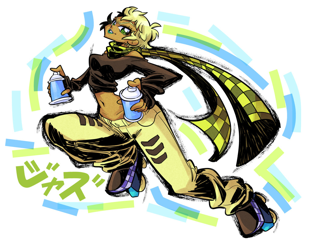 rafchu: Jet Set Radio again! Corn, Jazz and Combo! 