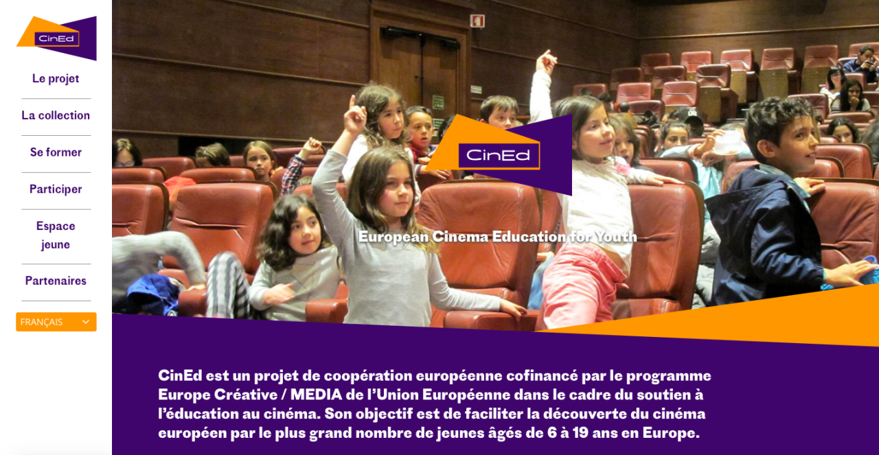 UN PROGRAMME D’EDUCATION AU CINEMA EUROPEEN
Accéder à la plate-forme CinEd : http://www.cined.eu
Le Fresnoy recommande le programme CinEd, un programme de coopération européenne dédié à l’éducation au cinéma, initié et conduit par l’Institut français...