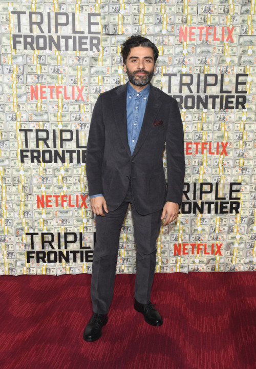 raulcastillos: Oscar Isaac attends the “Triple Frontier” World Premiere at Jazz at Lincoln Center on