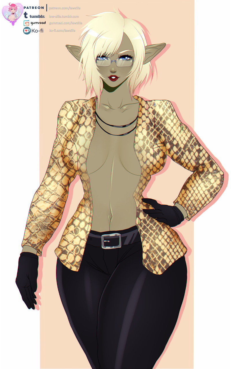 Finished the first YCH commission of Alma Vanilla (FFIVX oc) for ThierryHi-Res  